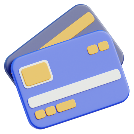 Cartão de crédito  3D Icon