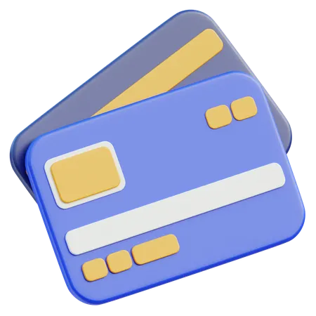 Cartão de crédito  3D Icon