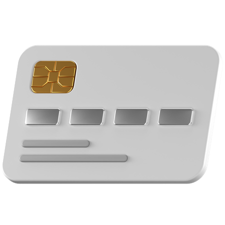 Cartão de crédito  3D Icon