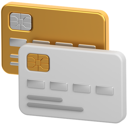 Cartão de crédito  3D Icon