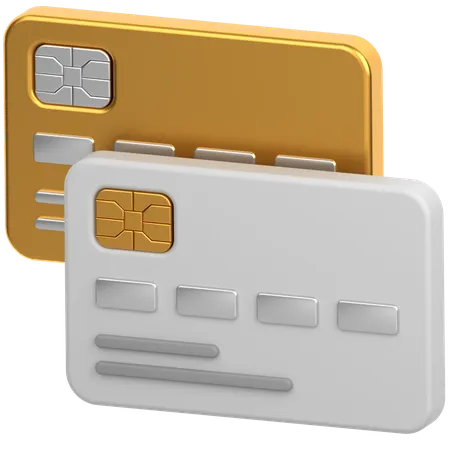 Cartão de crédito  3D Icon