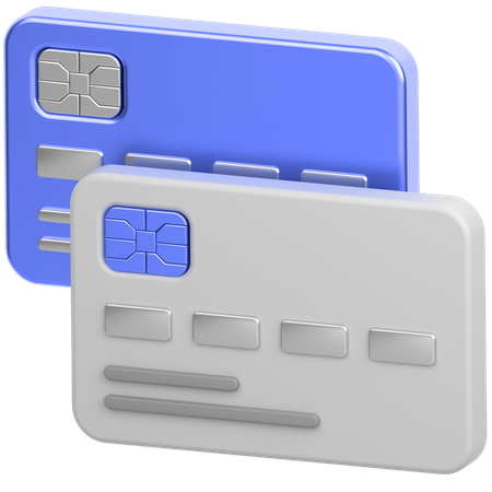 Cartão de crédito  3D Icon