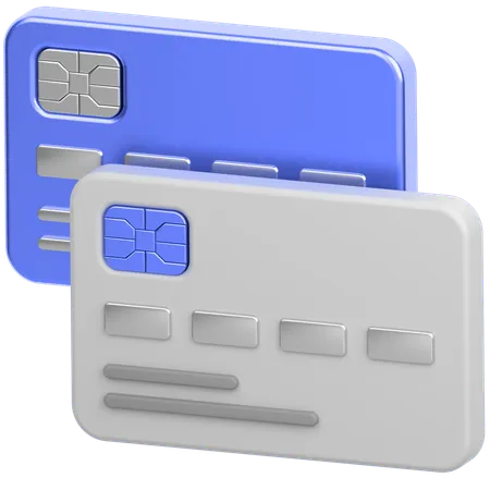 Cartão de crédito  3D Icon