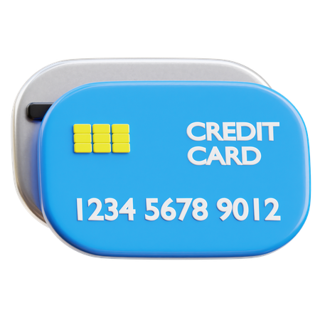 Cartão de crédito  3D Icon