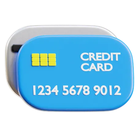 Cartão de crédito  3D Icon