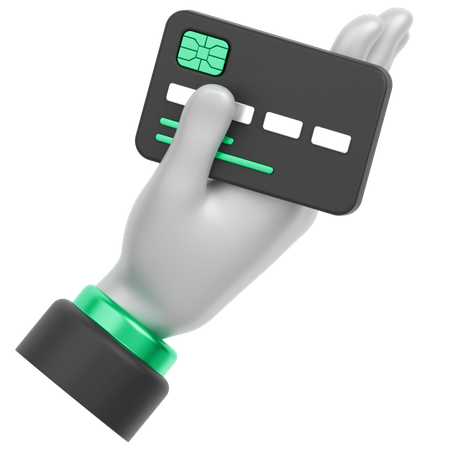 Cartão de crédito  3D Icon