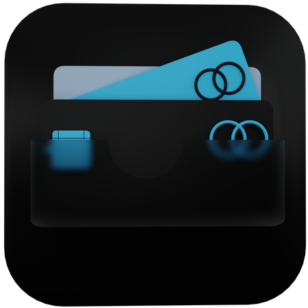 Cartão de crédito  3D Icon