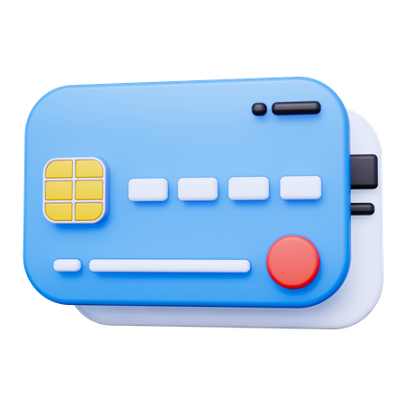 Cartão de crédito  3D Icon