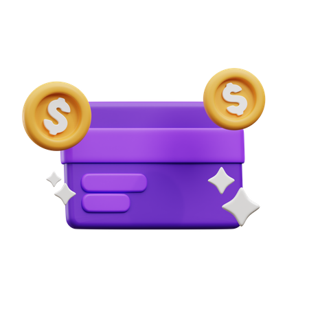 Cartão de crédito  3D Icon