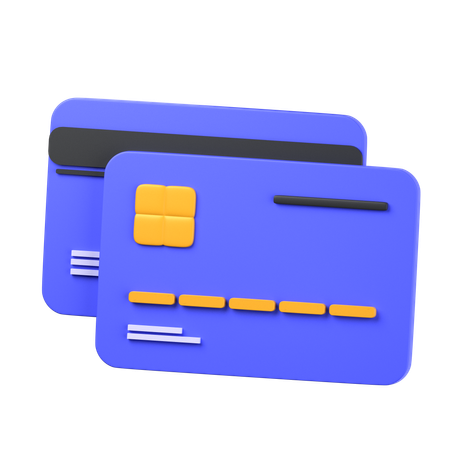 Cartão de crédito  3D Icon
