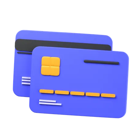 Cartão de crédito  3D Icon