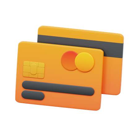 Cartão de crédito  3D Icon