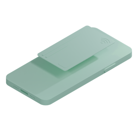 Cartão de Crédito MintGreen Completo  3D Icon