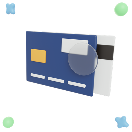Cartão de débito  3D Icon
