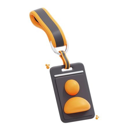 Cartão de identidade  3D Icon