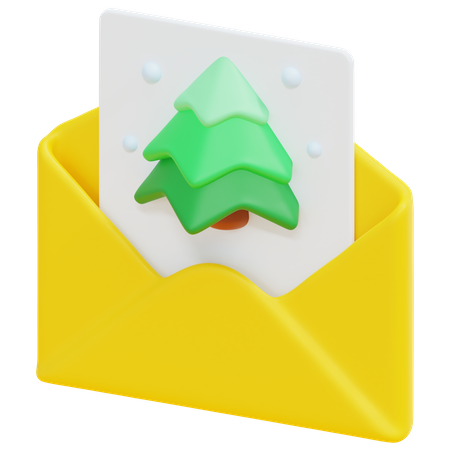 Cartão de Natal  3D Icon