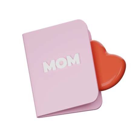 Cartão de dia das mães  3D Icon