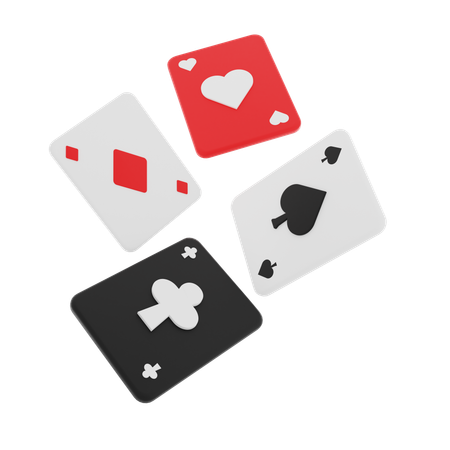 Cartas de jogar  3D Icon