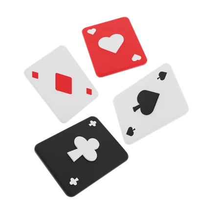 Cartas de jogar  3D Icon