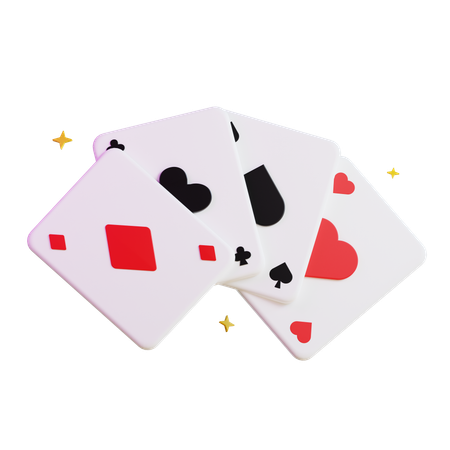 Cartas de jogar  3D Icon