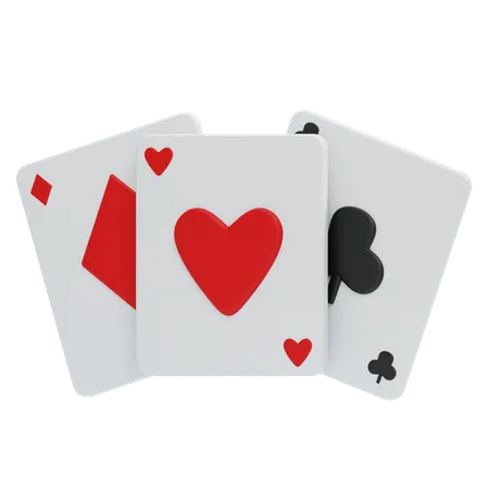 Cartas de jogar  3D Icon