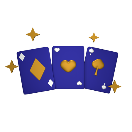 Cartas de jogar  3D Icon