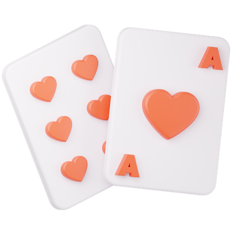 Cartas de jogar  3D Icon