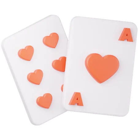 Cartas de jogar  3D Icon