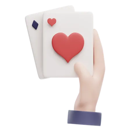 Baralho de cartas de jogar  3D Icon