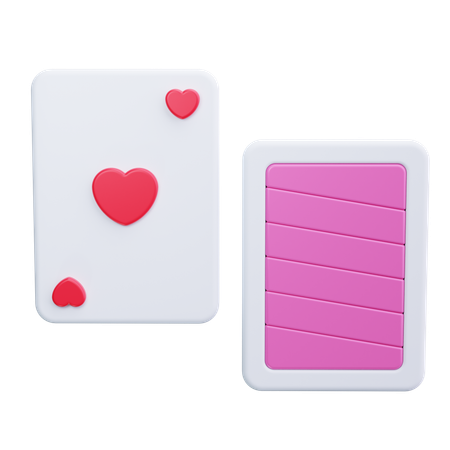 Cartas de pôquer  3D Icon