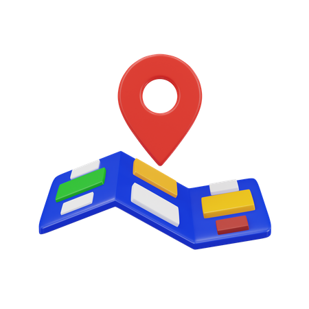 Carte  3D Icon