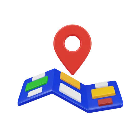 Carte  3D Icon