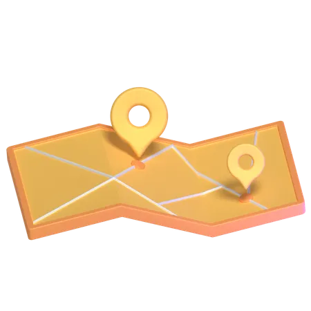 Carte  3D Icon