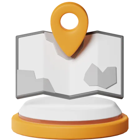 Carte  3D Icon