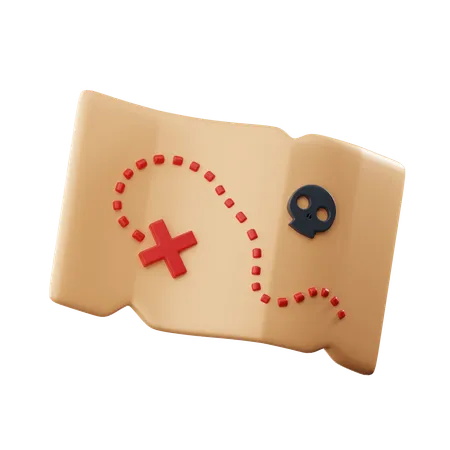 Carte  3D Icon