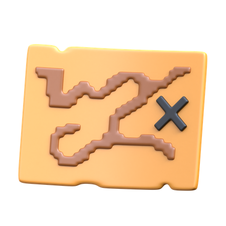 Carte  3D Icon