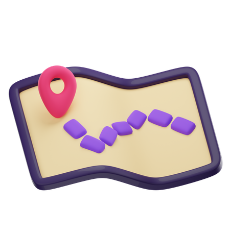 Carte  3D Icon