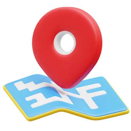 Carte  3D Icon