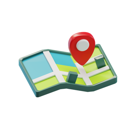 Carte  3D Icon