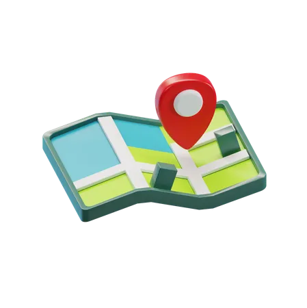 Carte  3D Icon