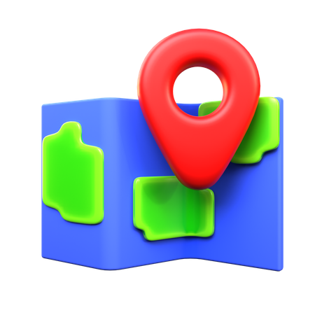 Carte  3D Icon