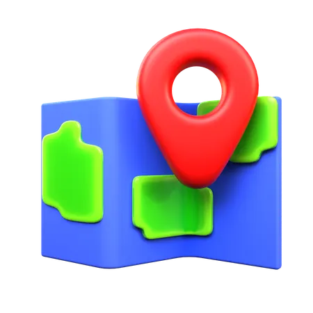Carte  3D Icon
