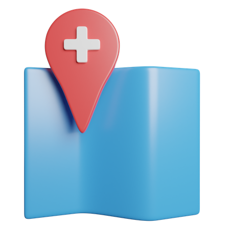 Carte  3D Icon