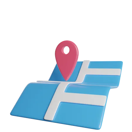 Carte  3D Icon