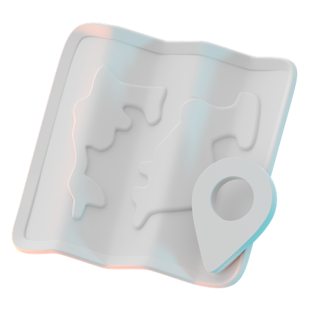 Carte  3D Icon