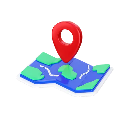 Carte  3D Icon