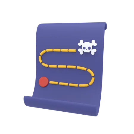 Carte  3D Icon