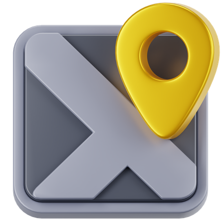 Carte  3D Icon