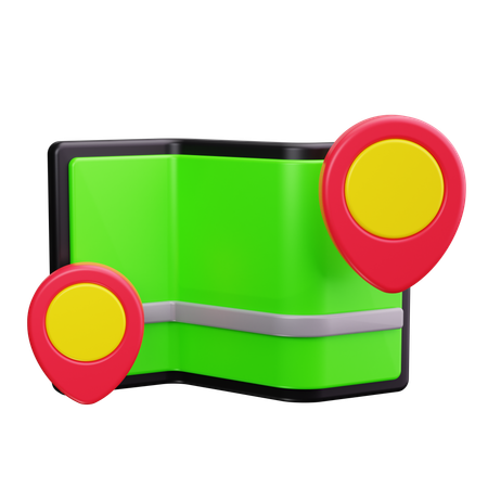 Carte  3D Icon