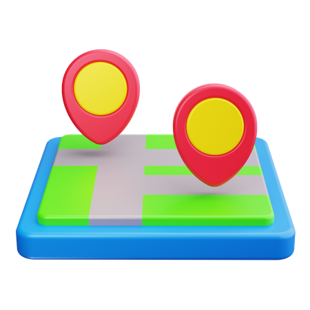 Carte  3D Icon